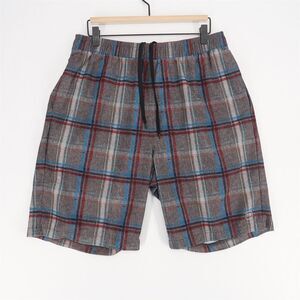 Travis‎ Mathew Swim Trunks Shorts Mens XL Plaid Linerless Mesh Pockets